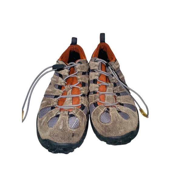 Merrell Chameleon STRETCH Youth Hiking Trail Casual Shoes Size 13 Brown Suede - Picture 12 of 12